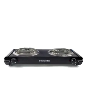 Estufa Electrica 2 Quemadores Blanco Ed-590wh Cookinex