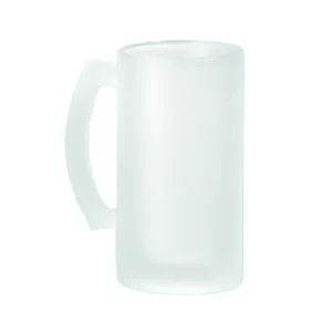 Jarra Cervezera Para Sublimar De Vidrio Mate 16Onz