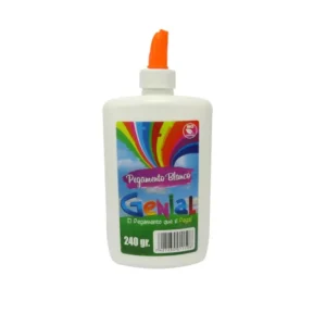 Pegamento Blanco 240gr (8.5 Oz) Genial