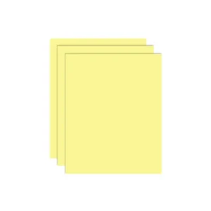 Papel Carta B20 Amarillo 100hjs Genial