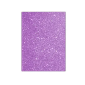 Foamy Pliego Escarchada Lila Paquete10