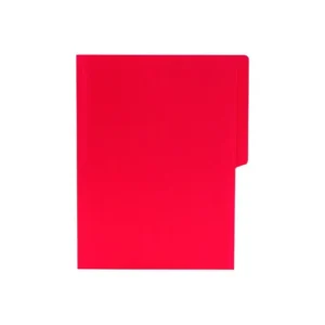 Folder Tama?o Carta Paquete10 Rojo Genial