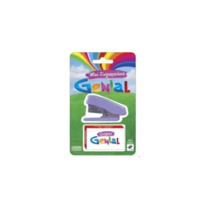 Grapadora Mini Genial Con Grapa Surtido