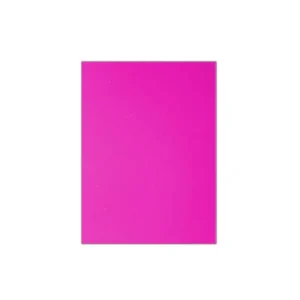 Foamy Tama?o Carta Fluorecente Rosa Paquete10