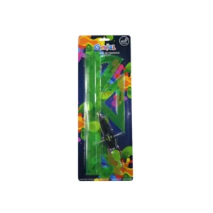 Juego Geometria 30cm 5pzs Flexible Genial