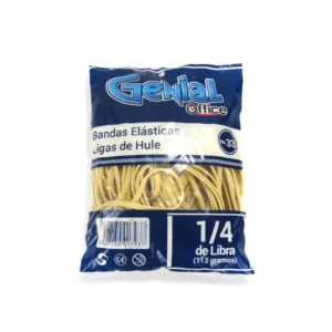 Hule Billetero #33 Bolsa 1/4lb Genial