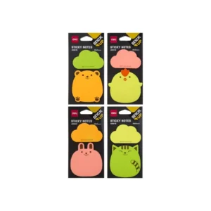 Nota Adhesiva Deli 3X3 Dise?o Surtido 20 Hojas