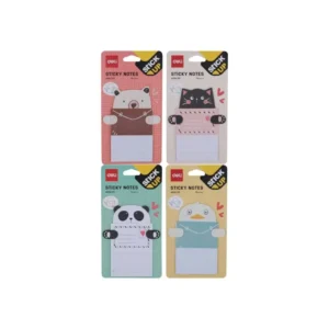 Nota Adhesiva Deli 3X4 Dise?o Surt 15 Hojas