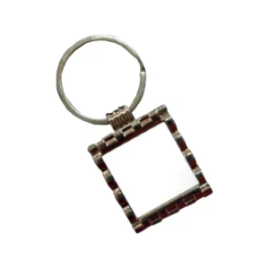 Llavero Para Sublimar Metal Cuadro