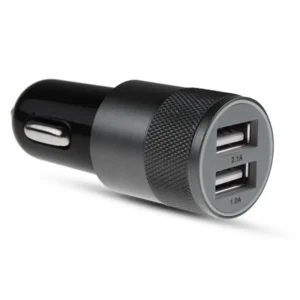 Cargador Imexx Para Auto 2 usb Negro