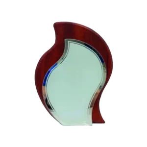 Placa Madera Para Sublimar de Pared Tipo Hoja