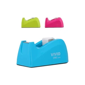 Dispensador Tape Deli 120Mm Surt Negro/Azul