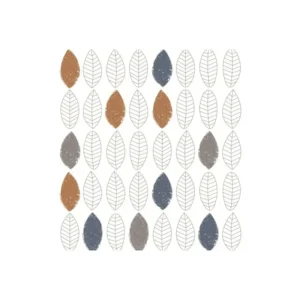 Papel Tapiz Dise?o Hojas 45cmx20m Genial