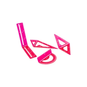 Juego Geometria 30cm Y-Plus 4 Pzs 3D