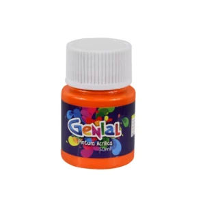Pintura Acrilica 30Ml Naranja Genial