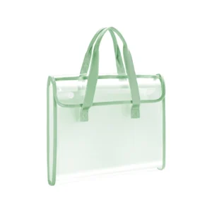 Acordeon Plastico Deli Tama?o Carta Con Broche Verde 7 Divisiones