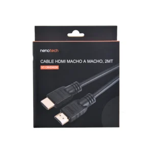 Cable Hdmi Macho A Macho 2M Negro Nenotech