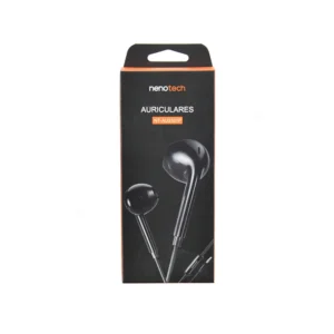 Audifono Nenotech 3.5Mm Con Microfono Negro