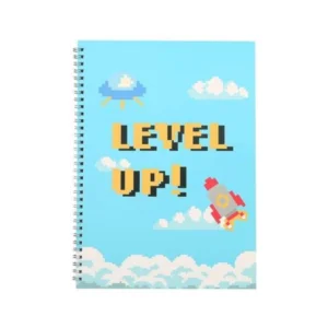 Libreta Espiral 60 Hojas Pixel