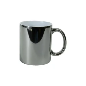 Taza Ceramica Para Sublimar 11Oz Plata