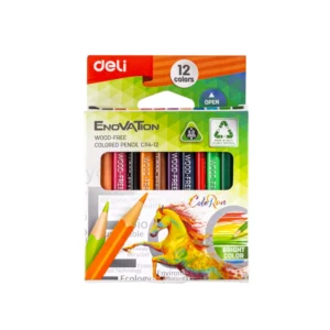 Lapiz Color Corto Paquete 12 Deli