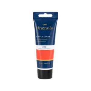 Pintura Acril 75Ml Rojo Finenolo Deli