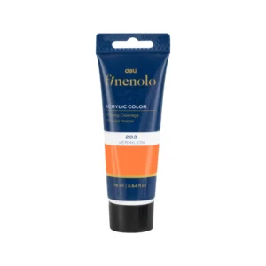 Pintura Acril 75Ml Bermellon Finenolo Deli