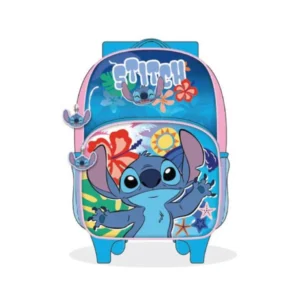 Mochila Con Rodos Stitch 16