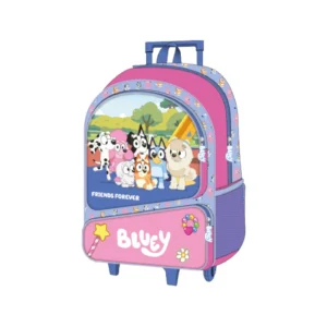 Mochila Con Rodos Bluey 14