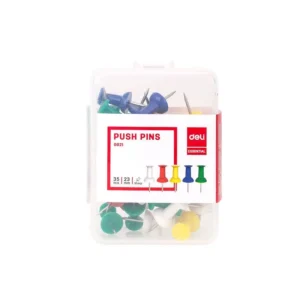 Push Pins Deli Col 35 Unidades