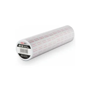 Etiqueta Para Precio 21.5X12mm Pqt10 Blanca Rollo Deli Una Linea