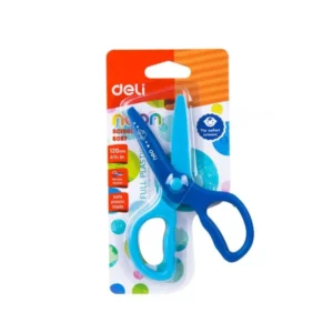 Tijera 4 3/4  Escolar Deli Plastica Blister