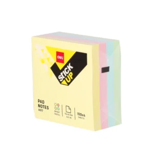 Nota Adhesiva Deli 3X3 Surtido 400 hojas