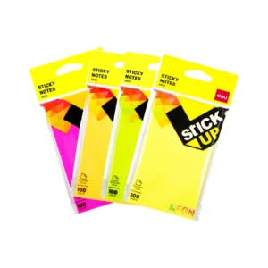 Nota Adhesiva Deli 3X5 Neon Surtido 100 hojas