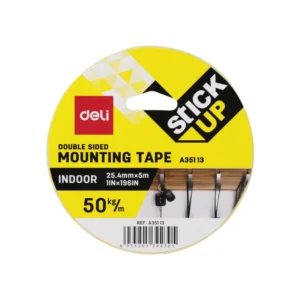 Tape Doble Cara 25.4Mmx5M Deli