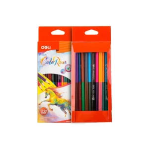 Lapiz Color Largo Pqt12 Doble Deli