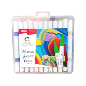 Marcador Acrilico Paquete 24 Color Emotion