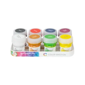 Acuarela 8 Colores 15Ml Pasta Deli