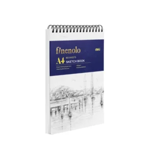 Block Deli Sketch Dibujo/Pintura A4 60 Hojas Espiral Horizontal 160G