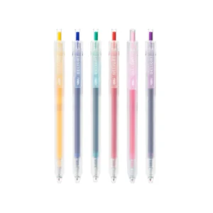 Boligrafo Deli Retractil Paquete 6 0.5Mm Delight