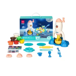 Set Plastilina Deli Space 19 Piezas