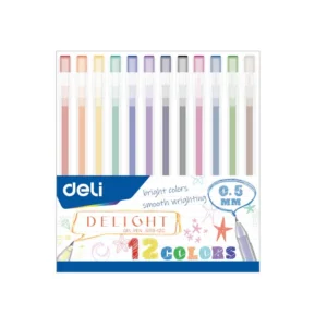 Boligrafo Deli Paquete12 0.5Mm Gel