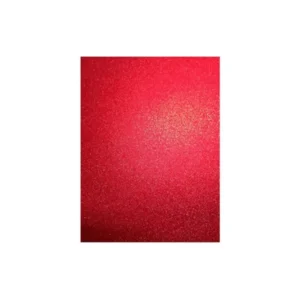 Cartulina Escarchada Paquete25 Rojo 50x70cm