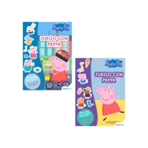 Libro De Actividades Juego Con Peppa Pig Con Stickers