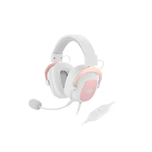 Audifono Redragon Gaming Zeus Usb Blanco Con Microfono H510W