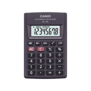 Calculadora Casio Hl-4A 8 Digitos Negro