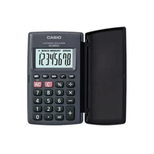 Calculadora Casio Hl-820Lv 8 Digitos Negro C/Tapa