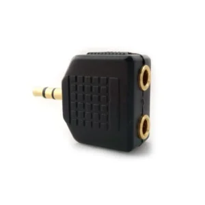 Adaptador De Audio 3.5mm Macho A 2 3.5mm Hembra Imexx