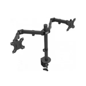Soporte Giratorio Para Doble Monitor Lcd/Led 13-32 Pulgadas 8kgs Klipx Kpm-310