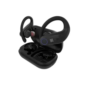 Audifono Klipx Con Microfono Inalambrico Bluetooth Sport Negro Kte-500Bk 108Hrs